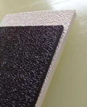 แผ่นป้องกันความอิ่มตัวของแผ่น ABS Texture Antiscratch